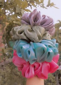 Set Of 4Multiple Colours Scrunchies 💖