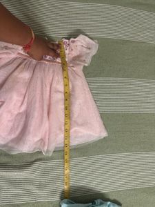 Beautiful Designer Frock Soft And Comfy 6-12 Month