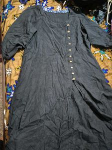 Elegant Black Kurta