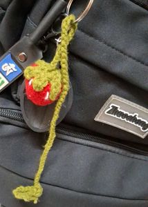 Crochet Handmade Strawberry Charm