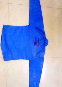 Blue Button-Down Shirt
