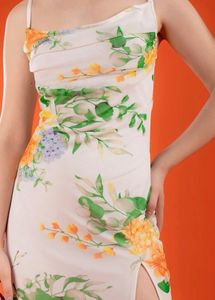 Floral Print Maxi Dress