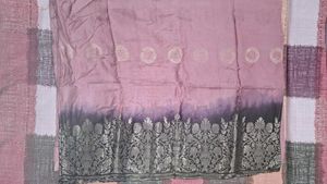 Elegant Pink Banarasi Dupatta