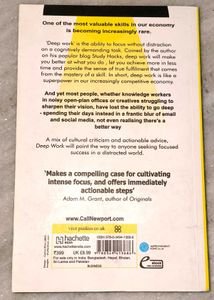 Deep Work by Cal Newport - Boost Productivity!
