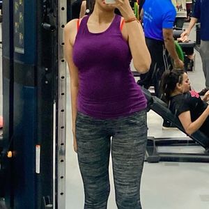 Purple Gym Top