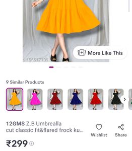 Free Pod Bag Brand New Mini Frock Umbrella Cut