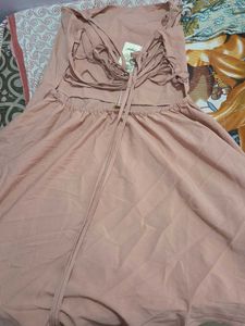 Peach Pretty Dress