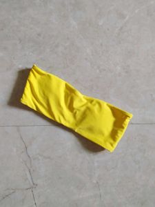 Yellow Tube Top