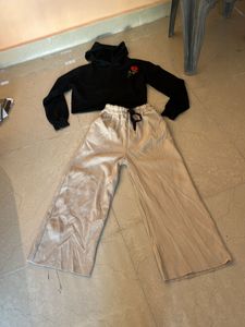 Cute Outfit Set - Top &amp; Pants