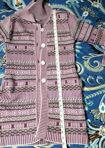 PATTERNED LONG CARDIGAN💜