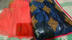 Navy blue lehenga choli