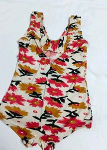 Floral Baby Swimsuit