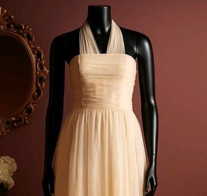 Sale Elegant Off-white Tulle Gown
