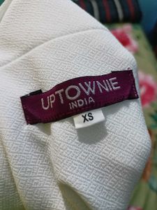 White Cowl Neck Tank