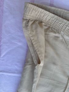 Go Colors Cream Pant