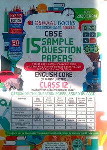 Class 12 Sample Paper Of CBSE (Combo)