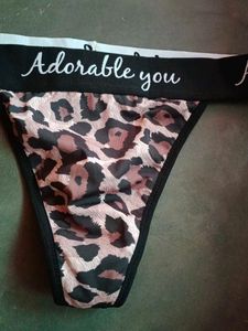 Unisex Adorable You Leopard Thong