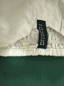 h&amp;m white corset top