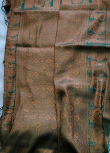 Premium  Varanasi Banarasi Yellow &amp; Green Saree