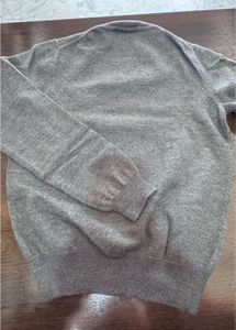 Gray Turtleneck Sweater