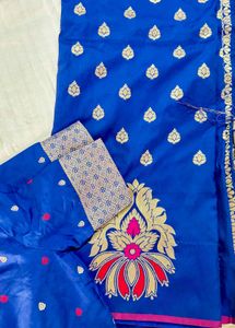 Banarasi Silk Saree With Blouse