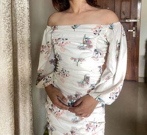 Floral Bodycon Dress