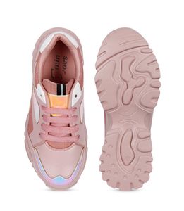 Pink Perfect Heeled Sneakers!