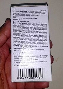 Soulflower Rosemary Hair Growth Serum