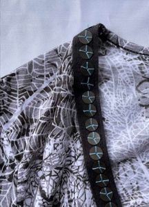 Black &amp; White Print Blouse