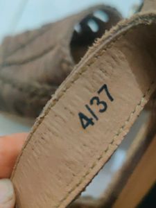 Carlton London Textured Wedges With Ankle-Loop