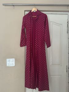 Royal Satin Pinkish Shrug