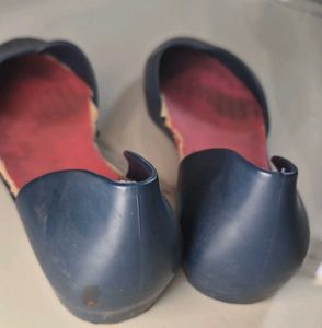 Metro Blue Ballerinas