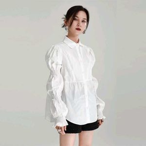 White Classy Shirt top