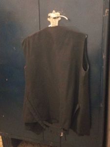 Waist Coat Jacket Black ,Chest Size 42 Qy 2pc