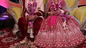 Bridal Lehenga With Heavy Can-can