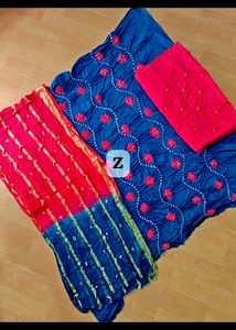 Bandhni Dress Material