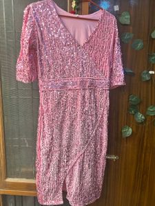 Beautiful Baby Pink Bodycon Dress