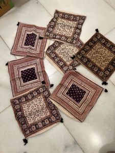 Handcrafted Vintage Cushion Cover Set (7 pcs)