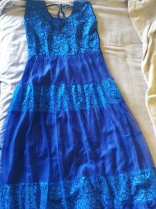 Sale!!Blue Long Kurti