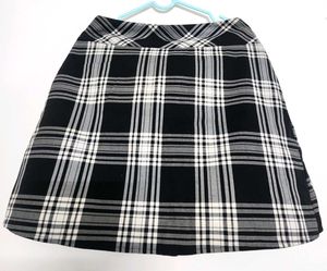 Plaid Mini Skirt