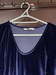 V Neck Mini Dress