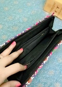 Ethnic Print clutch
