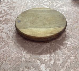 Wooden Chapati Board &amp; Rolling Pin