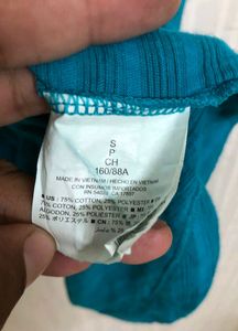 Old Navy Teal Tank Top with Racerback