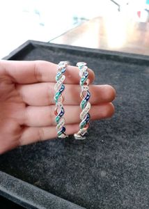 Bangles And Ring Pairs Combo Pure Silver