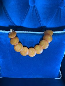 Yellow Beads Necklace
