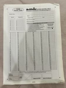 NEET/ENGG OMR And PHY CHEM BIO PRACTICE QSTNS