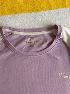 Power People Tee - Lavender