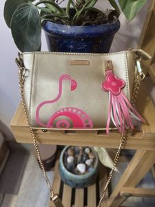 Bagcharm Chumbaak Sling Bag With Flaw