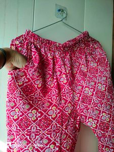 Red Patterned Set